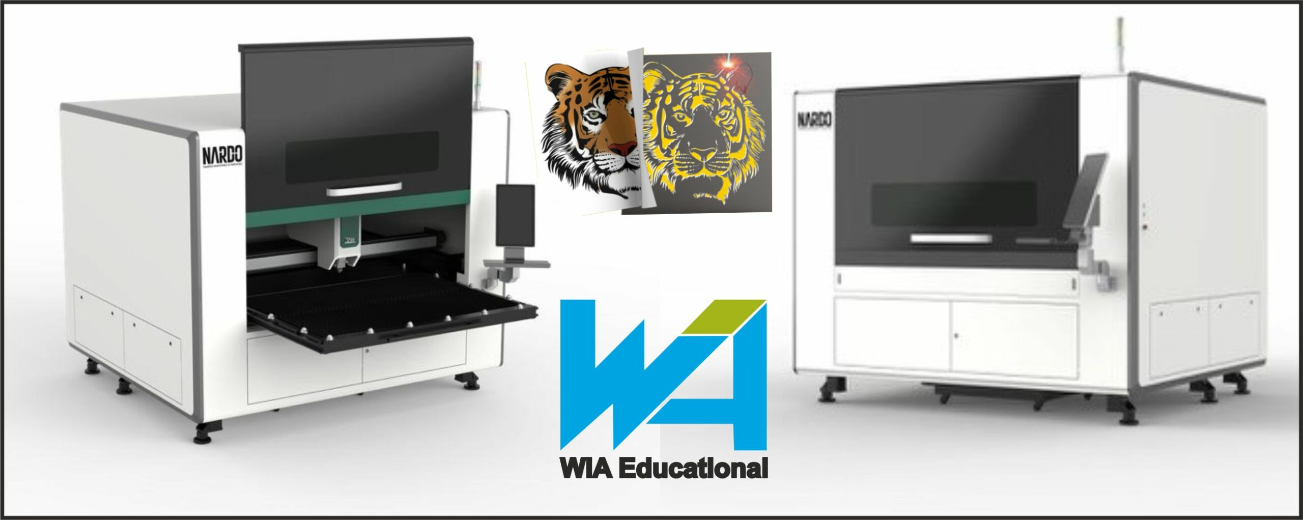 WIA Fiber Laser Metaal voor het onderwijs