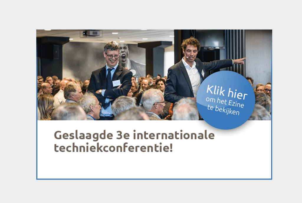 Internationale techniek conferentie goed voor WIA